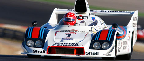 Jean Marc Luco au volant de sa Porsche 936