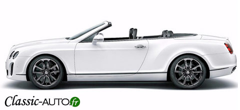 Bentley continental cabriolet Supersports