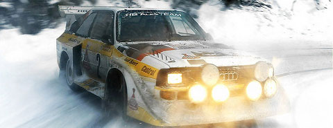 audi-quattro-competition Audi Quattro en compétition