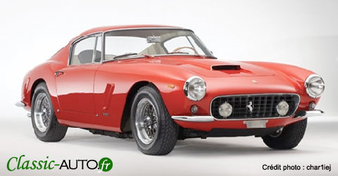 Une Ferrari 250-GT SWB Berlinetta de 1961, à l'honneur du Tour Auto 2010