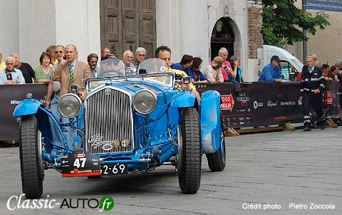 Alfa-Romeo-8C-2300-1000-miglia-2009 Alfa Romeo 8C 2300 aux Mille Miglia 2009