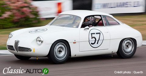 Giulietta SZ à Goodwood 2009 (Fordwater Trophy)