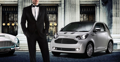aston-martin-cygnet L'Aston Martin Cygnet est totalement personnalisable