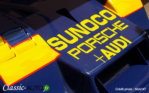 La Porshe Sunoco, une légende pour les fans de "grosses" Porsche