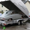 Une Saab 93 déjà aux Mille Miglia en 2009 car au Saab Museum