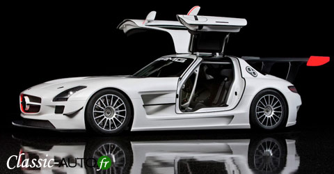 sls-amg-gt3 Mercedes SLS AMG GT3, héritière de la 300 SL ?