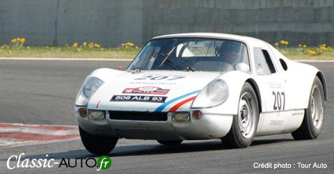 Porsche 904 GTS au Tour Auto 2010, à Magny Cours