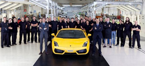 gallardo La 10000e Lamborghini Gallardo