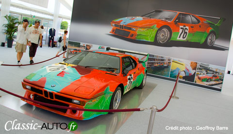 Art Cars de BMW au Mans Classic 2010