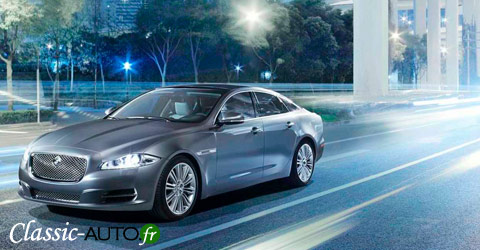jaguar-xj La nouvelle Jaguar XJ fêtera les 75 ans de la marque au Mans Classic