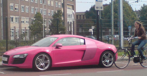 audi-r8 Audi R8 rose