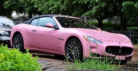 maserati-grancabrio Maserati GranCabrio rose
