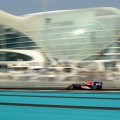 Sebastian Vettel lors des qualifications à Abu Dhabi