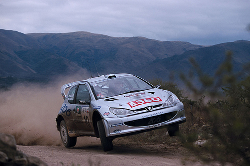 gronholm-argentine Marcus Gronholm au rallye d'Argentine 2000