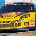 Corvette Larbre compétition aux essais de Sebring 2011