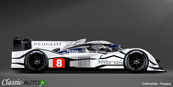 peugeot-hybrid-4 Peugeot 908 Hybrid 4 à Genève 2011