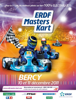 Le kart indoor fera son grand retour à Bercy les 10 et 11 décembre 2011