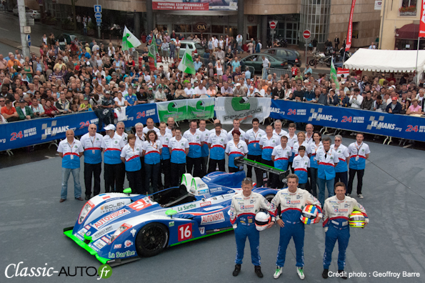 Le Pescarolo Team au pesage des 24 Heures du Mans