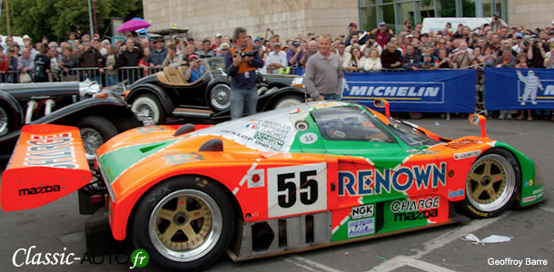 mazda-787b Mazda 787B aux 24 Heures du Mans 2011 pendant la parade