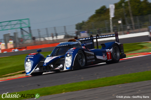 La Peugeot 908 n°7 de Bourdais / Pagenaud en tête des essais libres La Peugeot 908 n°7 de Bourdais / Pagenaud en tête des essais libres
