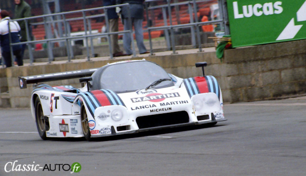 Lancia LC2 de Bob Wollek et Mauro Baldi Lancia LC2 de Bob Wollek et Mauro Baldi