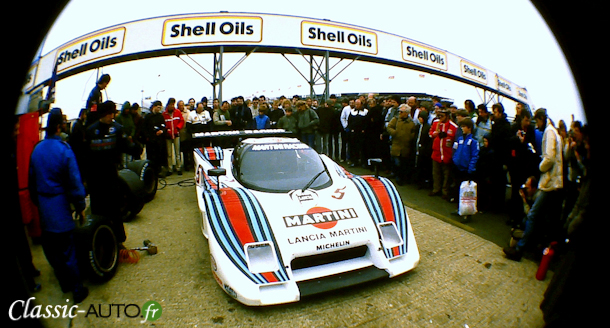 Lancia LC2 de Bob Wollek et Mauro Baldi Lancia LC2 de Bob Wollek et Mauro Baldi
