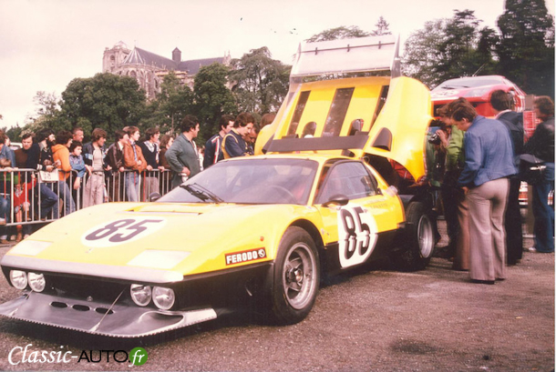 Ferrari 512 BB aux 24 Heures du Mans 1978