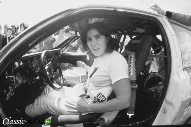 Michle Mouton en rallye