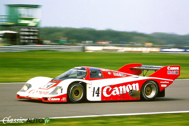 Porsche 956 de Jonathan Palmer et Jan Lammers Porsche 956 de Jonathan Palmer et Jan Lammers