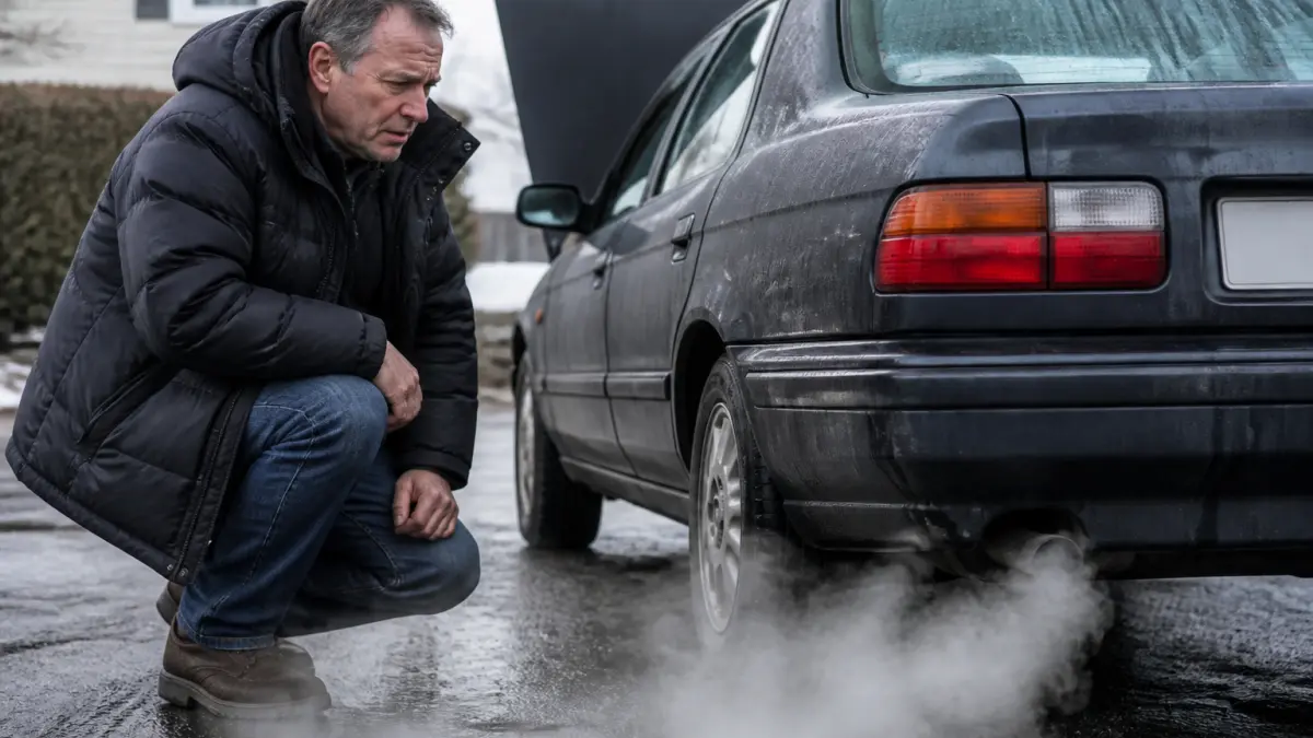 Fumée blanche à l’échappement : simple condensation ou panne grave ?