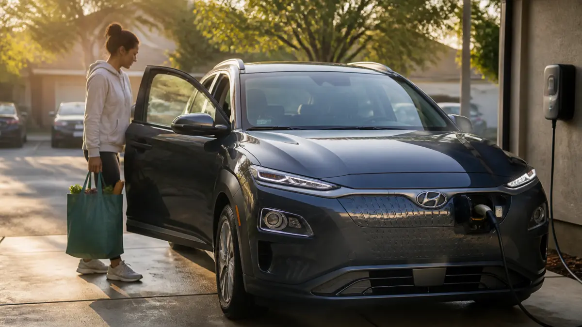 Hyundai Kona électrique d’occasion : autonomie et fiabilité au quotidien