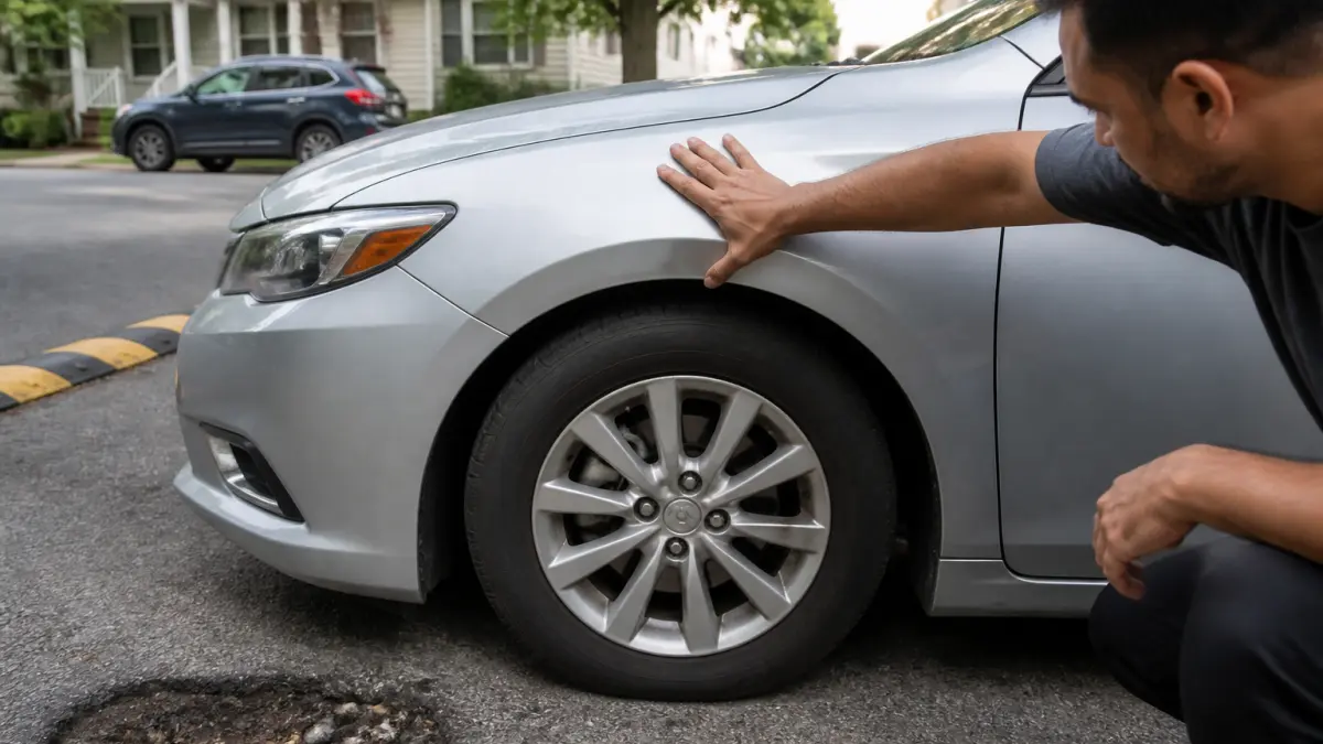 Amortisseurs usés : comment repérer une voiture qui devient dangereuse