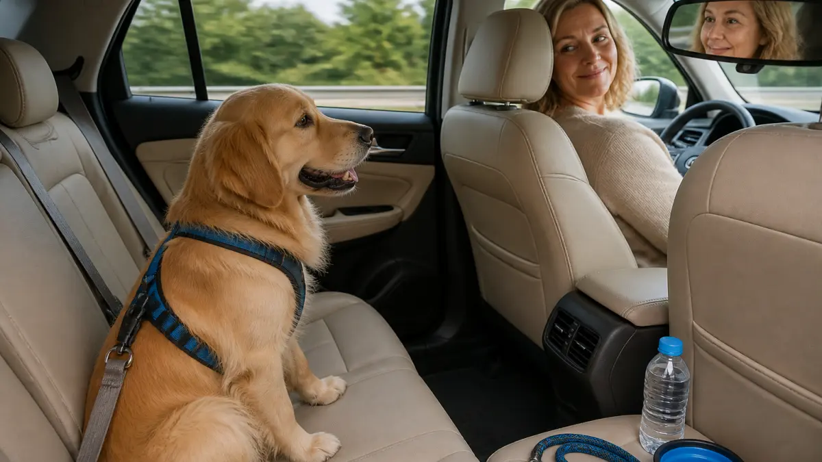 Voyage en voiture avec un chien : règles, confort et erreurs fréquentes
