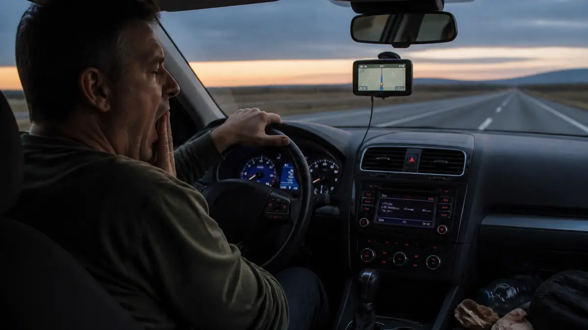 Long trajet en voiture : les erreurs qui fatiguent plus vite le conducteur