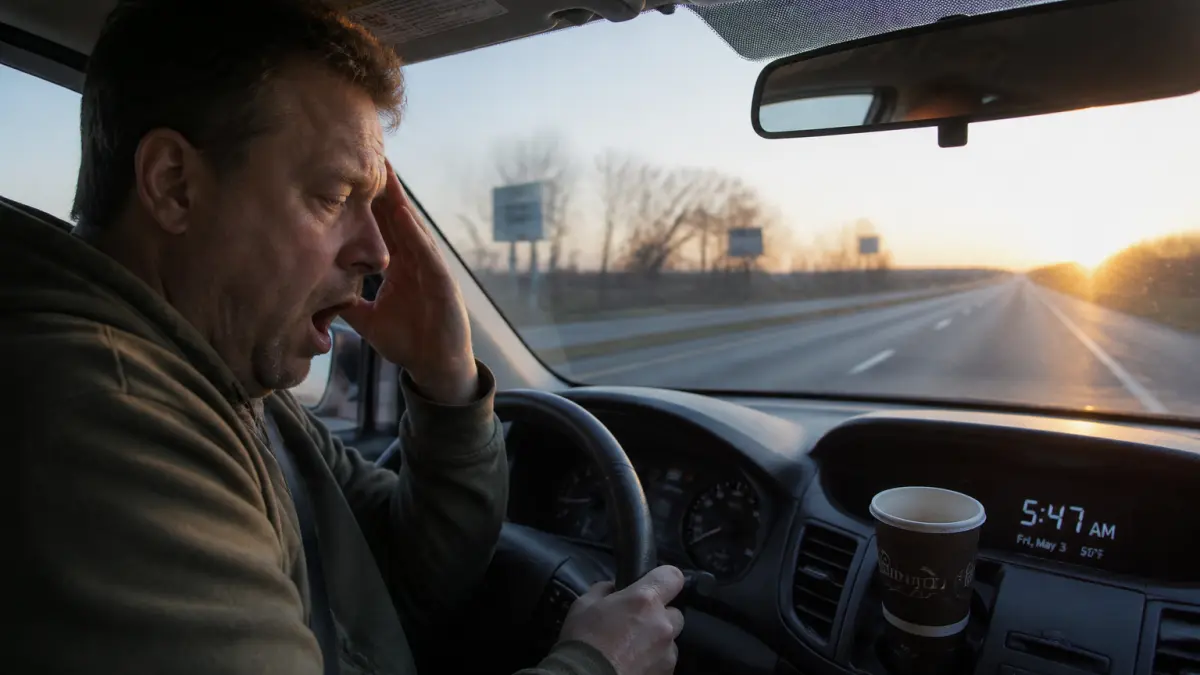 Long trajet en voiture : les erreurs qui fatiguent plus vite le conducteur