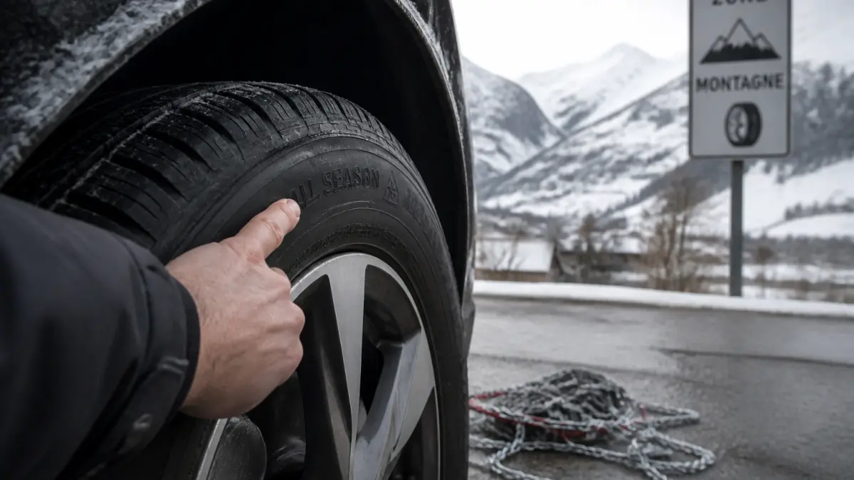 Pneus toutes saisons et Loi Montagne : sont-ils vraiment acceptés ?