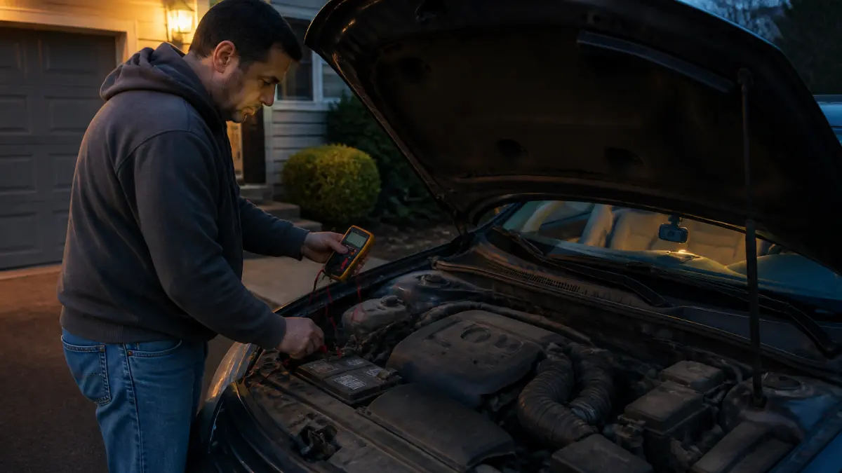 Batterie qui se décharge : les causes les plus fréquentes