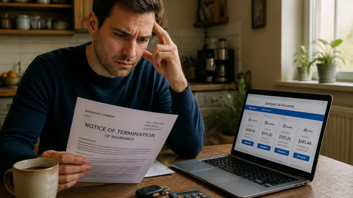 Assurance auto résilié : comment retrouver un contrat sans payer trop cher