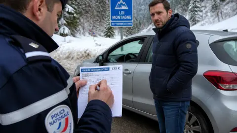 Loi Montagne et pneus hiver : les erreurs qui peuvent coûter une amende