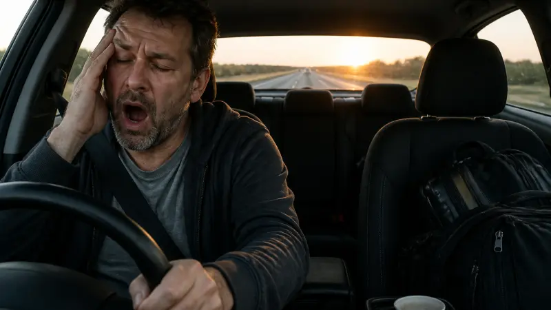 Long trajet en voiture : les erreurs qui fatiguent plus vite le conducteur
