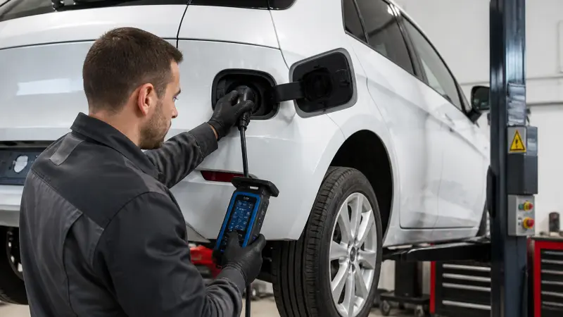 Contrôle technique d’une voiture électrique : les points vérifiés