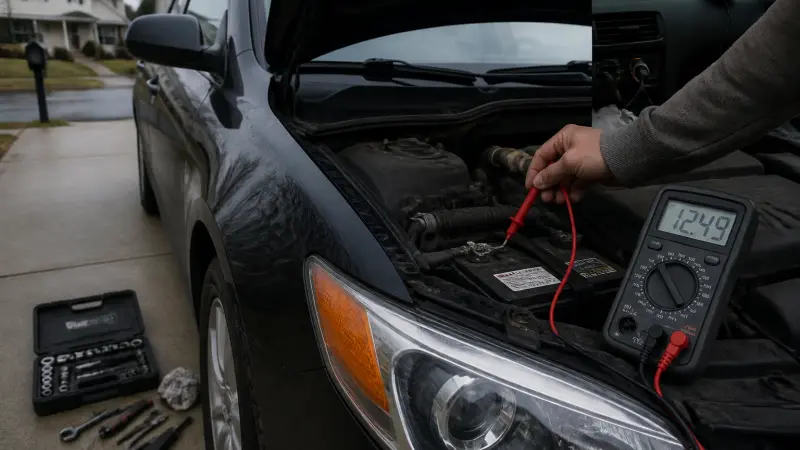 Batterie qui se décharge : les causes les plus fréquentes