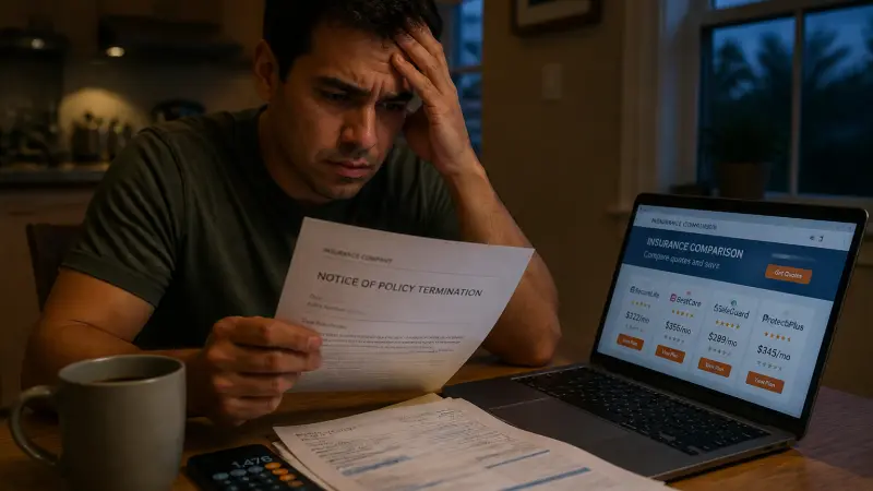 Assurance auto résilié : comment retrouver un contrat sans payer trop cher