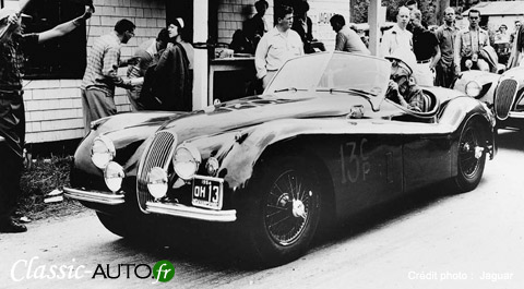 Jaguar XK 120, un vrai succès pour la marque de Coventry