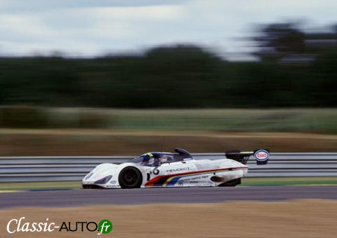 Peugeot 905 aux 24 Heures du Mans 1991