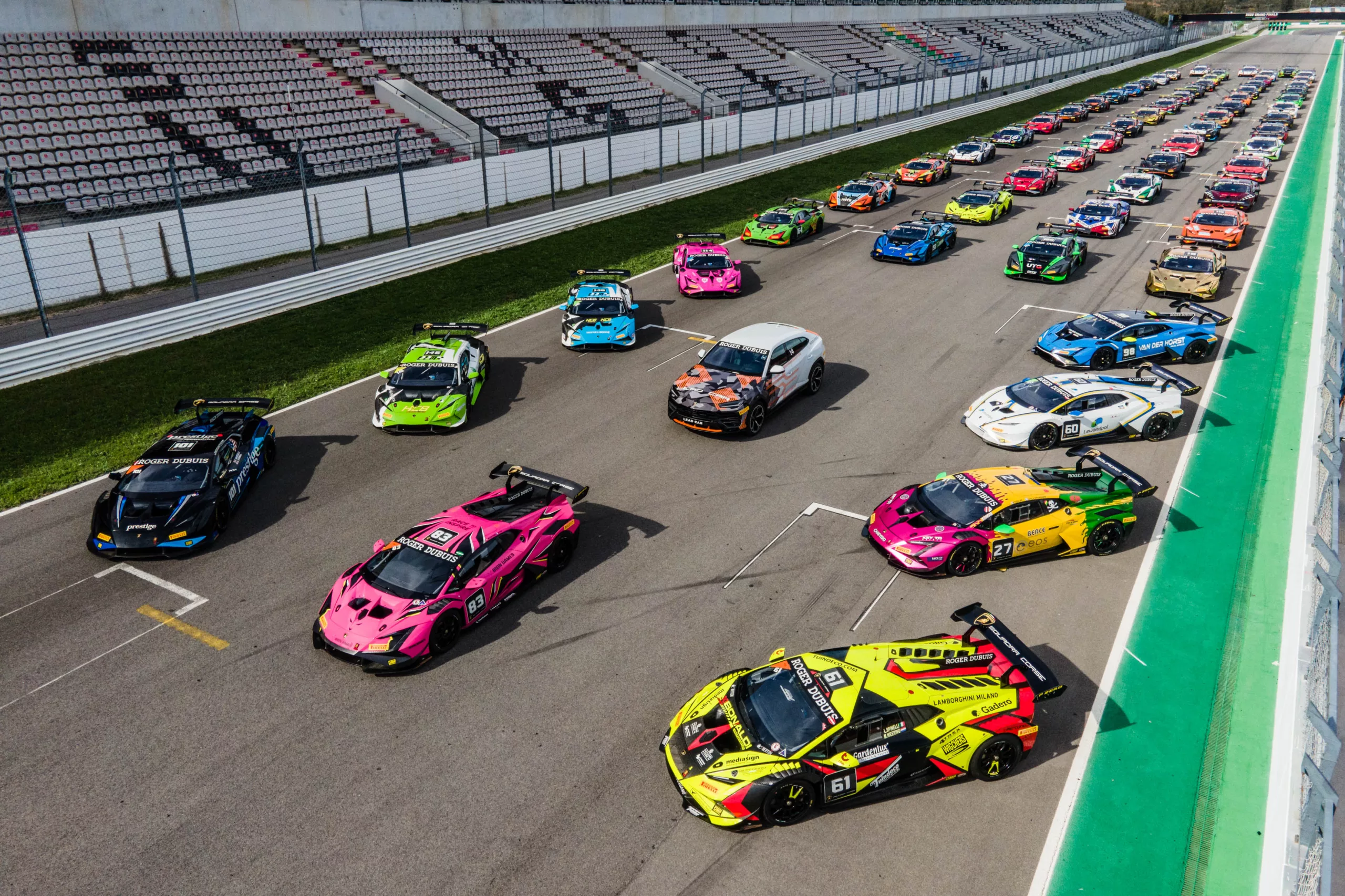 Toutes les courses du calendrier 2023 du Lamborghini Super Trofeo