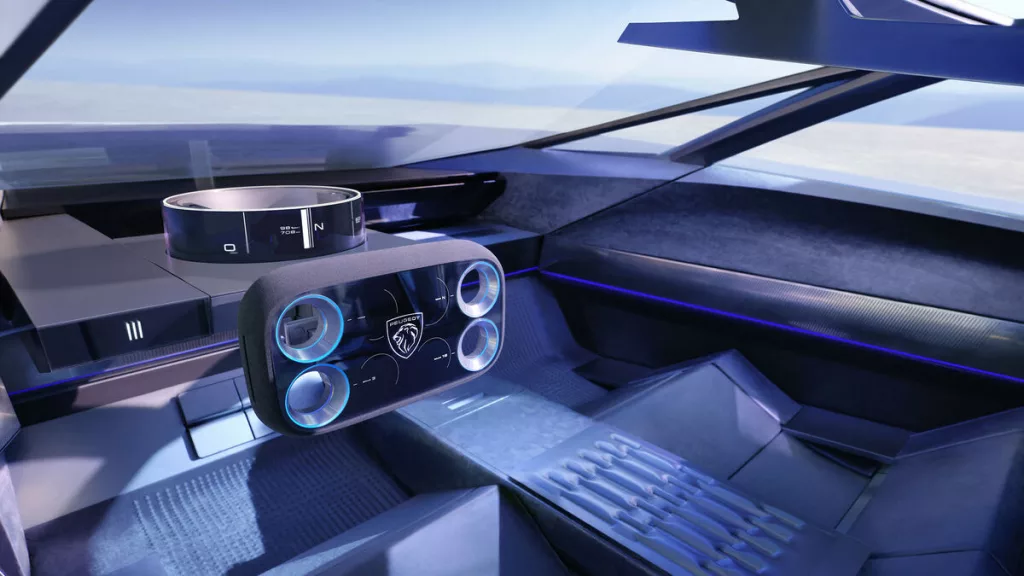Volant Peugeot Inception Concept
