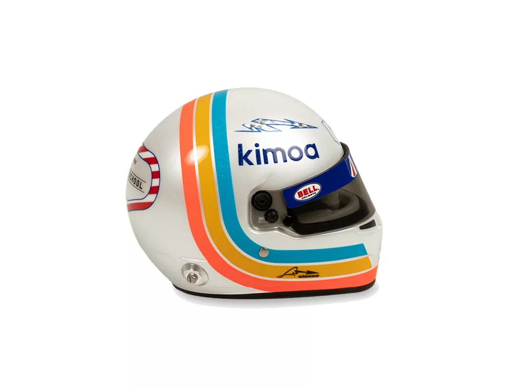 Mini Helmet Fernando Alonso Daytona 2018